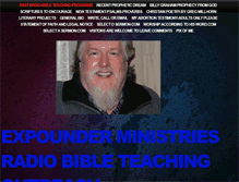 Tablet Screenshot of expounderministries.com